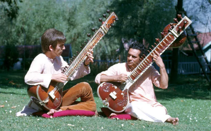 Hindustani and Carnatic Music - George Harrison and Pt. Ravi Shankar